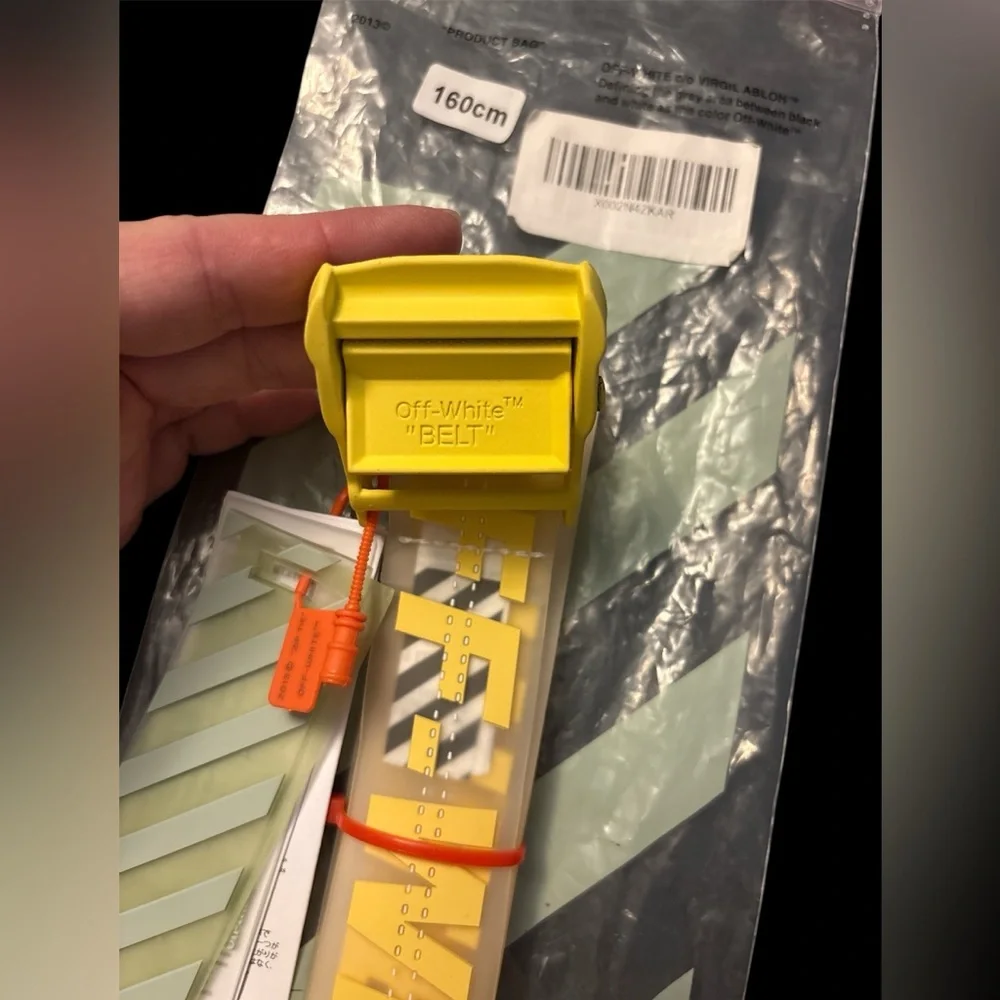 Off White Belt - Picture 2 of 2